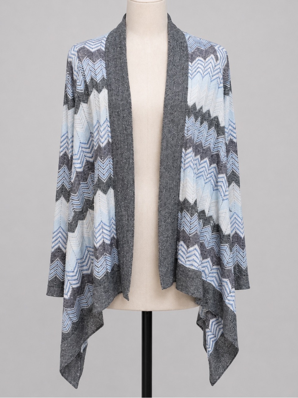 Inc International Concepts sz M Southwestern Light Sweater Cover Coat Ja…